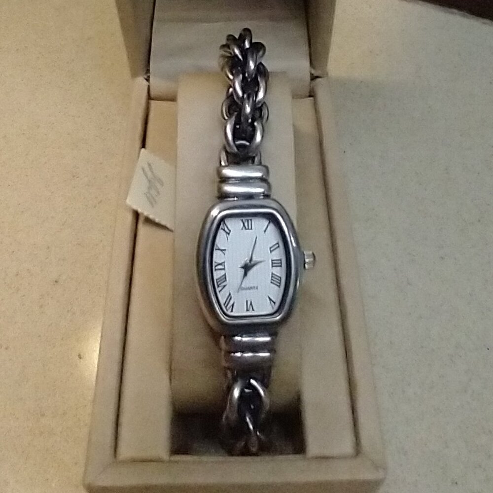J. Jill Silver Bracelet Watch - New in Box with tags!
